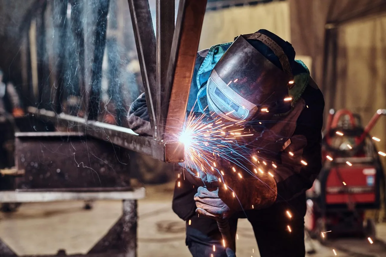 Certified steel fabrication performed under accredited welding quality systems