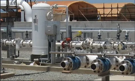 Fabricated metering skid