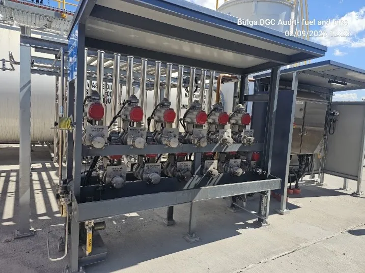 Lube-oil skid system fabricated by HWM Engineering