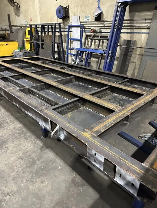 Structural steel - skid base