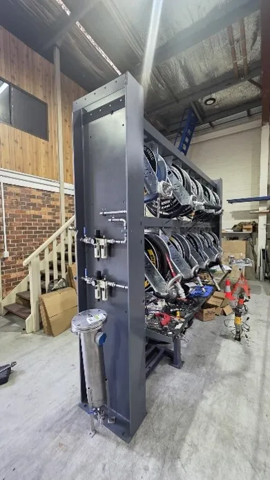 Structural steel - lube oil panel