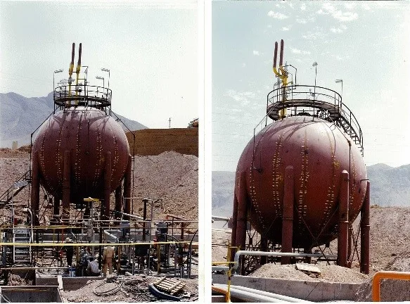 Spherical pressure vessel - Design, Fabrication & Installation
