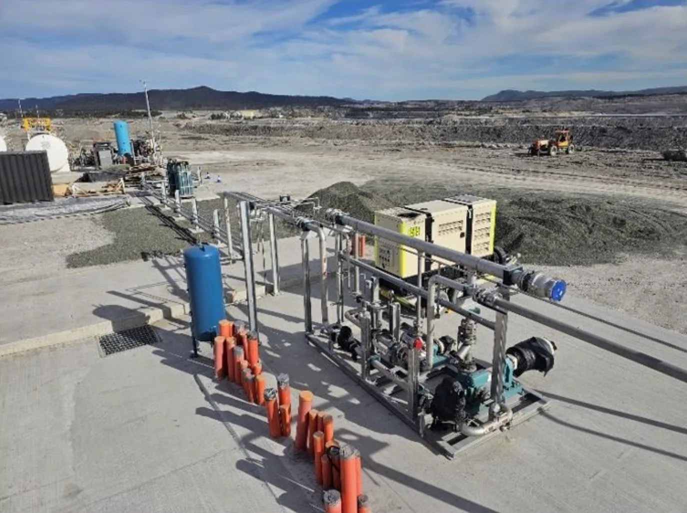 Skid-mounted process piping package fabricated by HWM Engineering