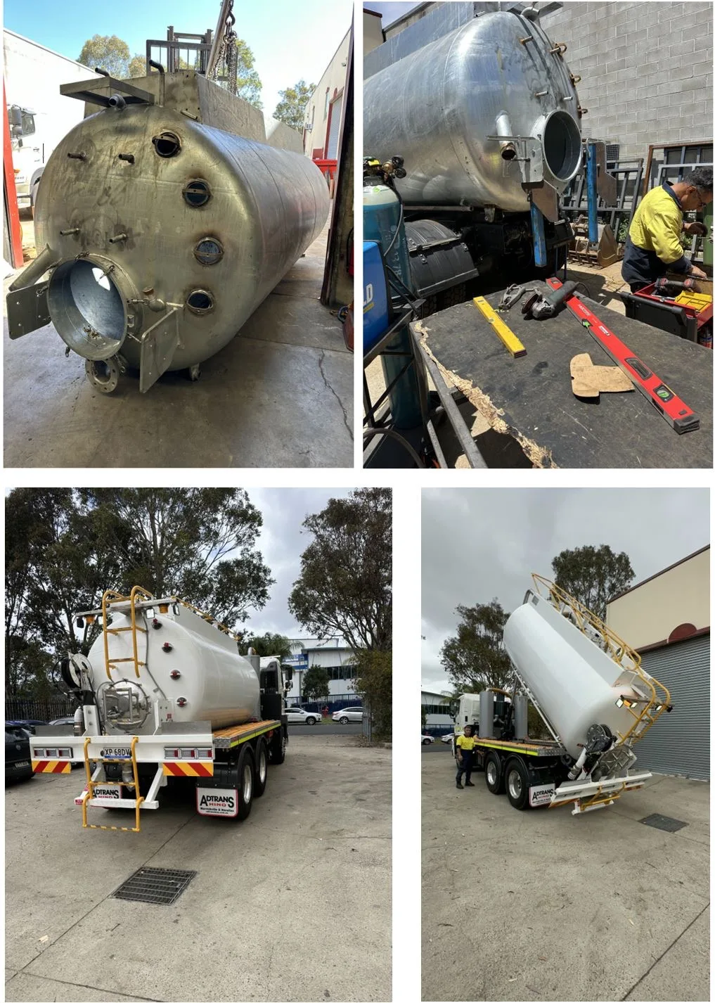 Vacuum vessel fabricated by HWM Engineering
